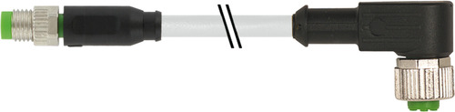 Murrelektronik Verbindungsleitung M8 St.ger.auf Bu.M12 7000-88261-2300300