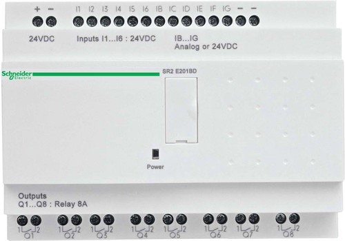 Schneider Electric Zelio Logic 20 E/A 240VAC SR2-E201FU