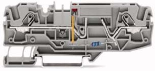 WAGO GmbH & Co. KG Sicherungsklemme 2-Leiter, grau 2006-1681/1000-434