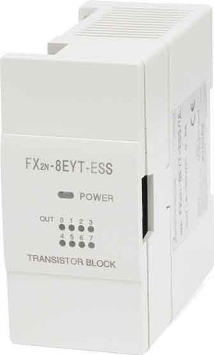 Mitsubishi Electric Erweiterungsgerät 8 Transistorausgänge FX2N-8EYT-ESS/UL