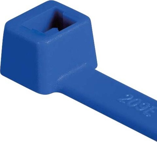 HellermannTyton Kabelbinder 387x7,4mm, blau T120R-E/TFE-BU