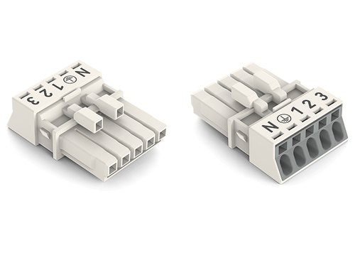 WAGO GmbH & Co. KG Buchse 5-polig Kod. A,weiß 890-225