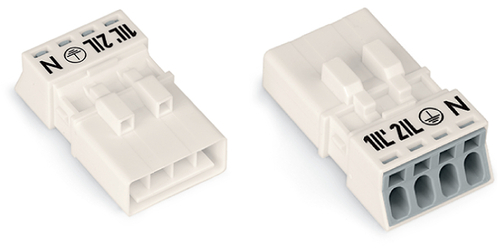 WAGO GmbH & Co. KG Stecker 4-polig Kod. A,weiß 890-234