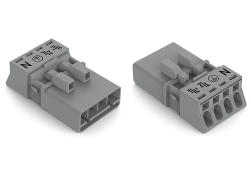 WAGO GmbH & Co. KG Stecker 4-polig grau 890-254/060-000