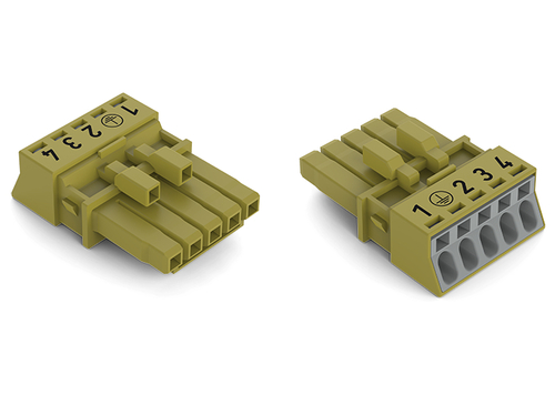 WAGO GmbH & Co. KG Buchse 5-polig Kod. B,hellgrün 890-265/073-000