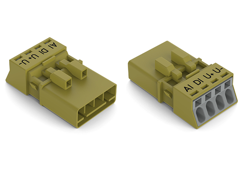 WAGO GmbH & Co. KG Stecker 4-polig hellgrün 890-274/072-000