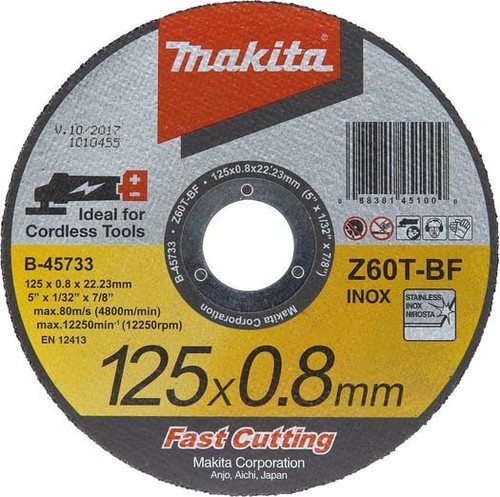 Makita Trennscheibe 125x0,8mm Metall B-45733