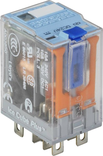 Comat Releco Miniature-Relais QRC blau 8-pin, 2 CO C7-A20/DC220V-Releco