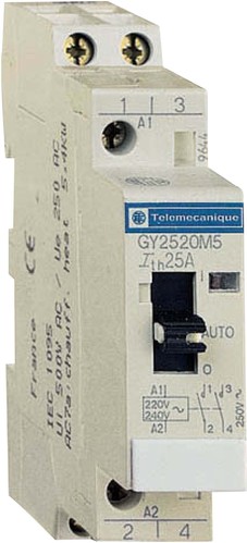 Schneider Electric Vorwahlschütz 2P 25A 2S 230V50HZ GY2520M5