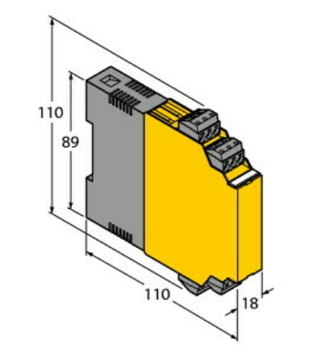 Turck Analogsignaltrenner 2-kanalig IM35-22EX-HI/24VDC