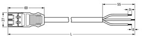 WAGO GmbH & Co. KG konfekt. Anschlussleitung Cca,Stecker 771-9373/266-101