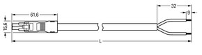 WAGO GmbH & Co. KG konfekt. Anschlussleitung Cca,Buchse 891-8382/166-101