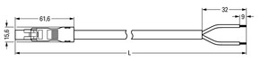 WAGO GmbH & Co. KG konfekt. Anschlussleitung Cca,Stecker 891-8382/266-101