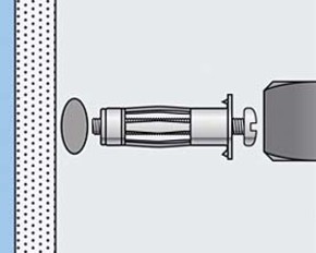 Fischer Deutschl. Hohlraum-Metalldübel HM 4 x 45 S