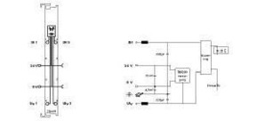 WAGO GmbH & Co. KG Digitale Eingangsklemme 2-Kanal DC24,7V 750-438