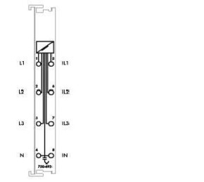 WAGO GmbH & Co. KG 3Ph.-Leistungsmessklemme 1A 500VAC 750-493