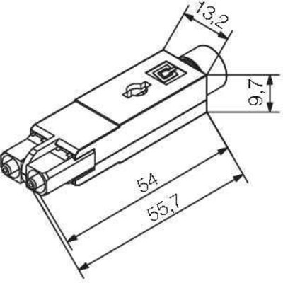 Weidmüller Kommunikationskomponente IE-PI-SCRJ-MM