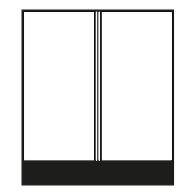 Jung Tastensatz 2-fach aluminium komplett AL 2402 TSA