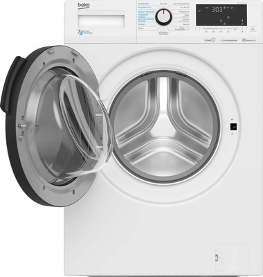 Beko Waschtrockner m.XL-Tür BT,1400Upm,Dampff. WDW75141Steam1