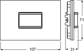 Busch-Jaeger Bewegungsmelder prion edelstahl 6345-866-101