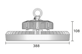 Abalight LED-Flächenstrahler 6000K SPACEII100860V120CB