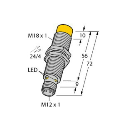 Turck Schreib-Lese-Kopf HF TN-M18-H1147