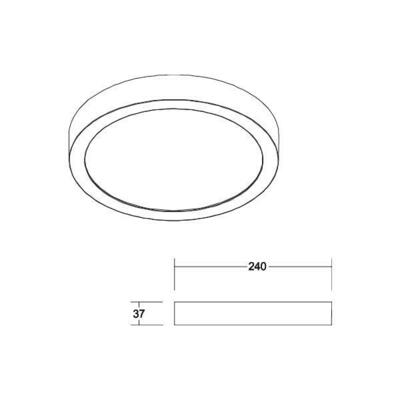 Brumberg Leuchten LED-Anbaupanel 12246083