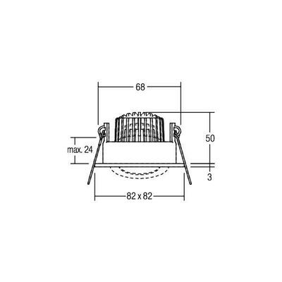 Brumberg Leuchten LED-Einbaustrahler 350 mA 12355083