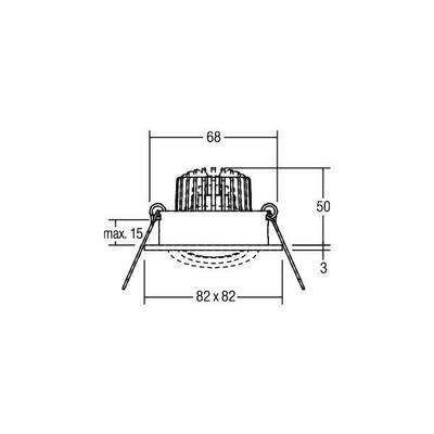 Brumberg Leuchten LED-Einbaustrahler 350 mA 12374023