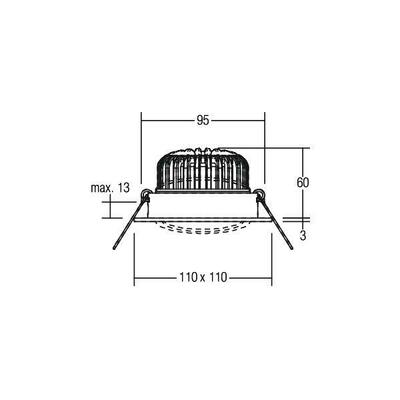 Brumberg Leuchten LED-Einbaustrahler 350 mA 12492083