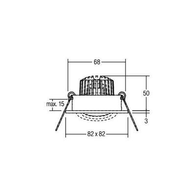 Brumberg Leuchten LED-Einbaustrahler 230V 39188253