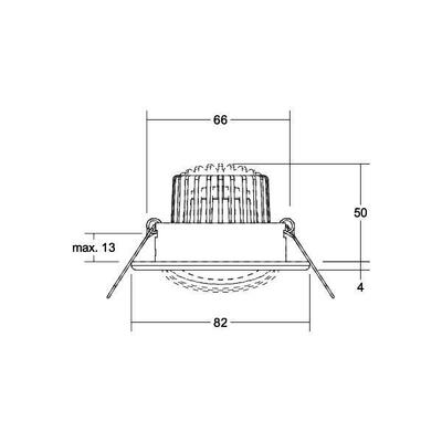 Brumberg Leuchten LED-Einbaustrahler 230V 39180083