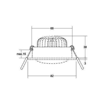 Brumberg Leuchten LED-Einbaustrahler 230V 39379183