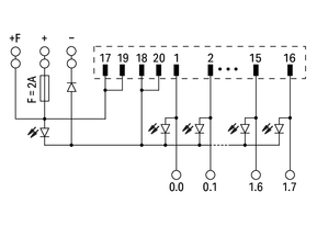 WAGO GmbH & Co. KG Übergabemodul DIN 41651 704-2004