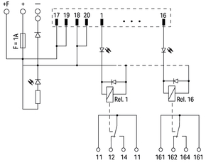 WAGO GmbH & Co. KG Übergabemodul DIN 41651 704-5004