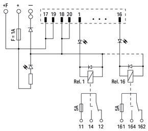 WAGO GmbH & Co. KG Übergabemodul DIN 41651 704-5034