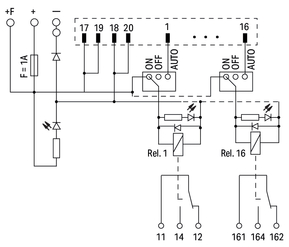 WAGO GmbH & Co. KG Übergabemodul DIN 41651 704-5044