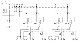 WAGO GmbH & Co. KG Übergabemodul DIN 41651 704-5054