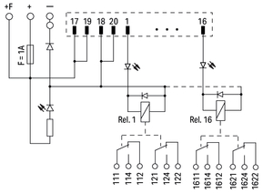 WAGO GmbH & Co. KG Übergabemodul DIN 41651 704-5064