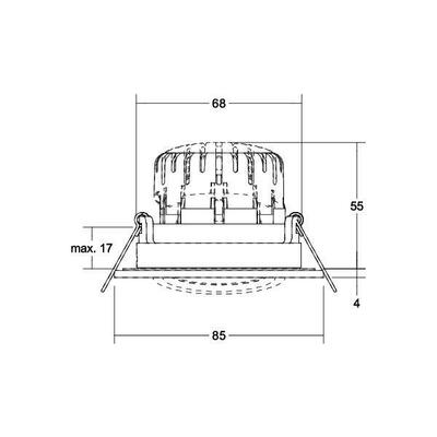 Brumberg Leuchten LED-Einbaustrahler 230V 39484153