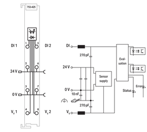 WAGO GmbH & Co. KG 2-Kanal-Digitaleingang 753-425