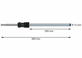 Bosch Power Tools SDS-Clean Saugbohrer plus-8X 12x200/350 2608901766