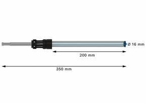 Bosch Power Tools SDS-Clean Saugbohrer plus-8X 16x200/350 2608901772