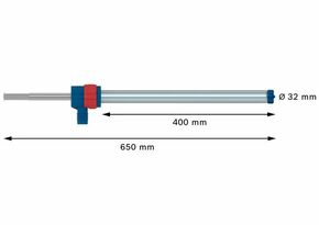 Bosch Power Tools SDS-Clean Saugbohrer Set max-8X 32x400/650 2608901809