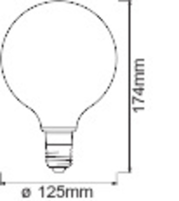 Ledvance LED-Globelampe E27 ZigBee, 824, dim. SMART #4058075729247