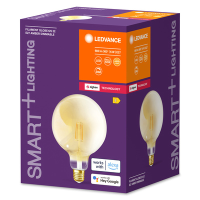 Ledvance LED-Globelampe E27 ZigBee, 824, dim. SMART #4058075729247