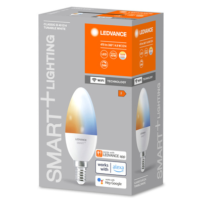 Ledvance LED-Kerzenlampe E14 WIFI, TW SMART #4058075778573