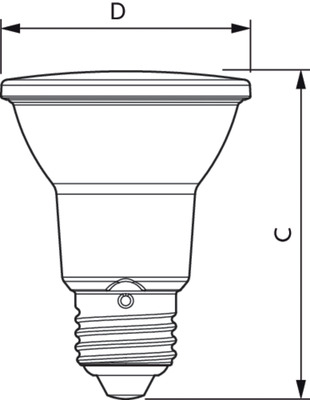 Philips Lighting LED-Reflektorlampe PAR20 930, 25Gr. MASLEDspot #44306800