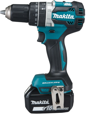 Makita Akku-Schlagbohrschrauber 18V / 5,0 Ah DHP484T4JB