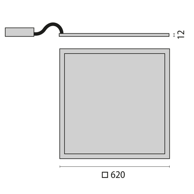 Performance in Light LED-Einlegeleuchte 3000K 3118507